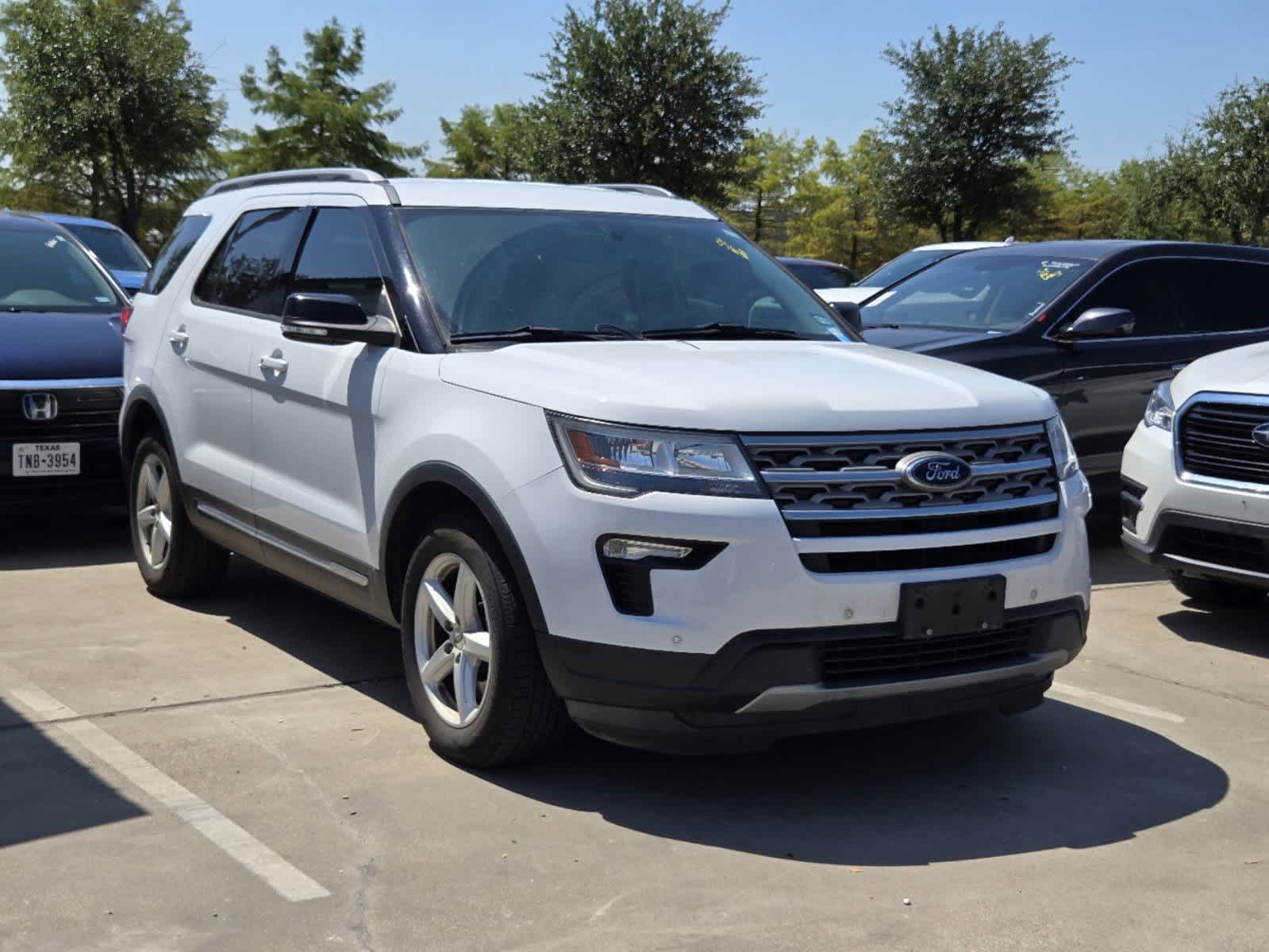 Used 2018 Ford Explorer XLT with VIN 1FM5K7D82JGB77601 for sale in Rockwall, TX