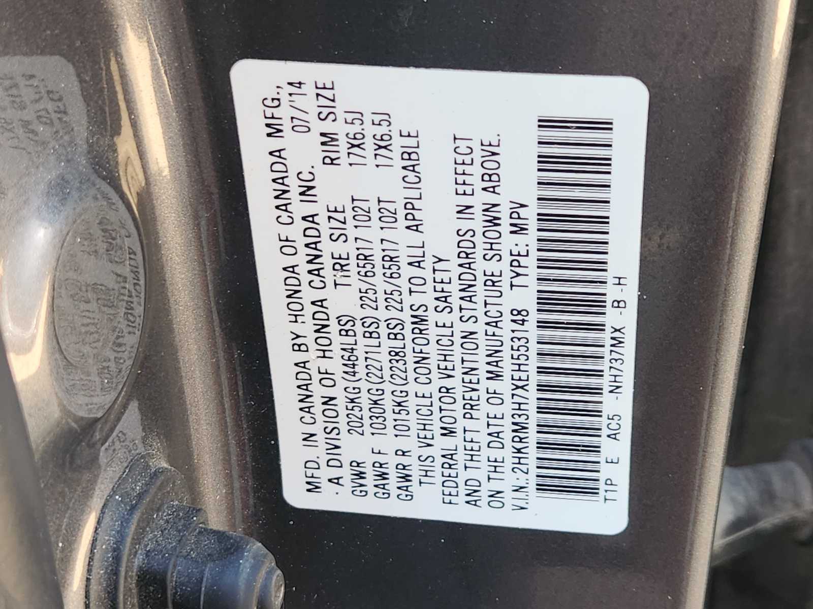 2014 Honda CR-V EX-L 21
