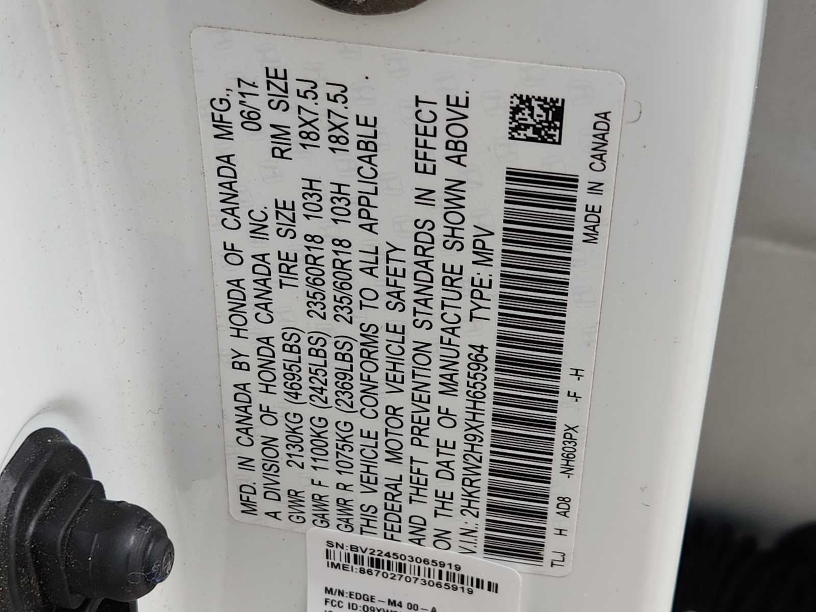 Thumbnail: 2017 Honda CR-V - 21