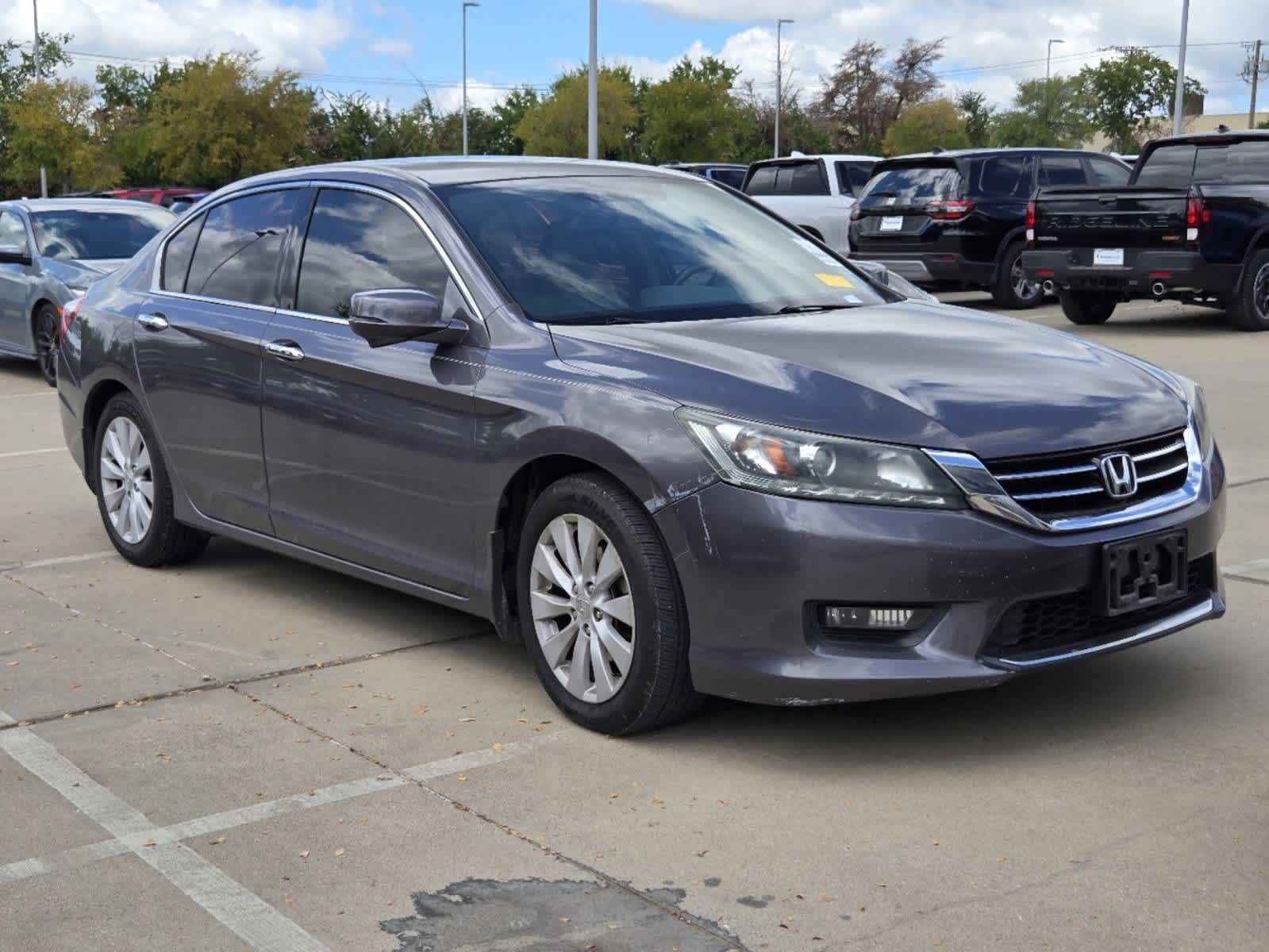 Used 2015 Honda Accord EX-L V-6 with VIN 1HGCR3F87FA017089 for sale in Rockwall, TX