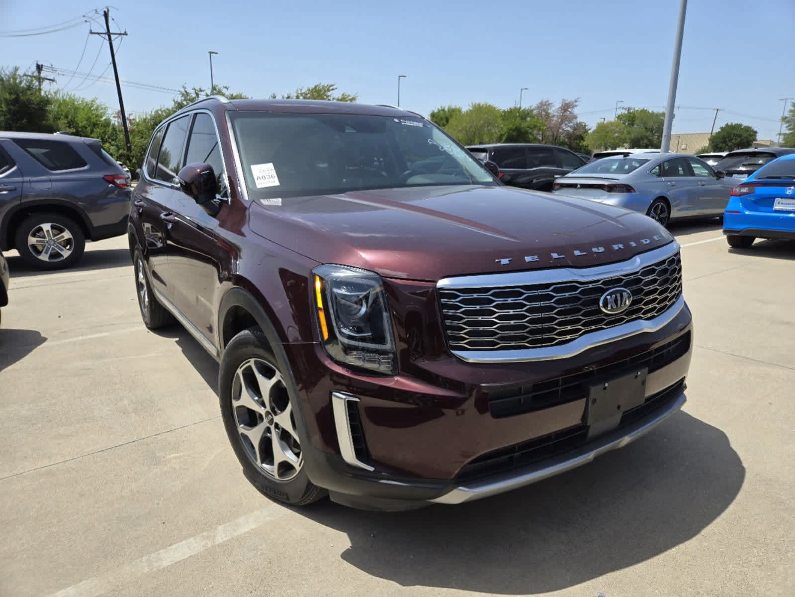 Used 2020 Kia Telluride EX with VIN 5XYP34HC9LG007958 for sale in Rockwall, TX