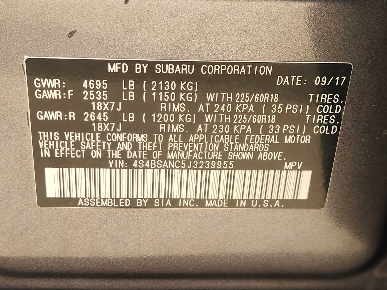 Thumbnail: 2018 Subaru Outback - 21