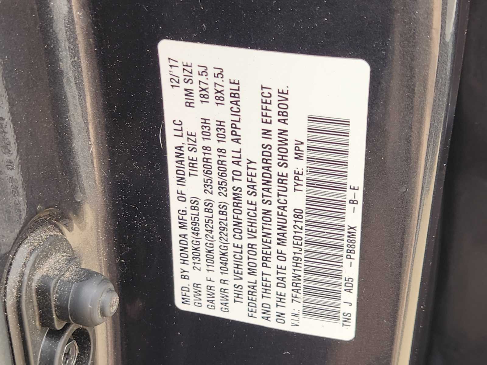 Thumbnail: 2018 Honda CR-V - 21