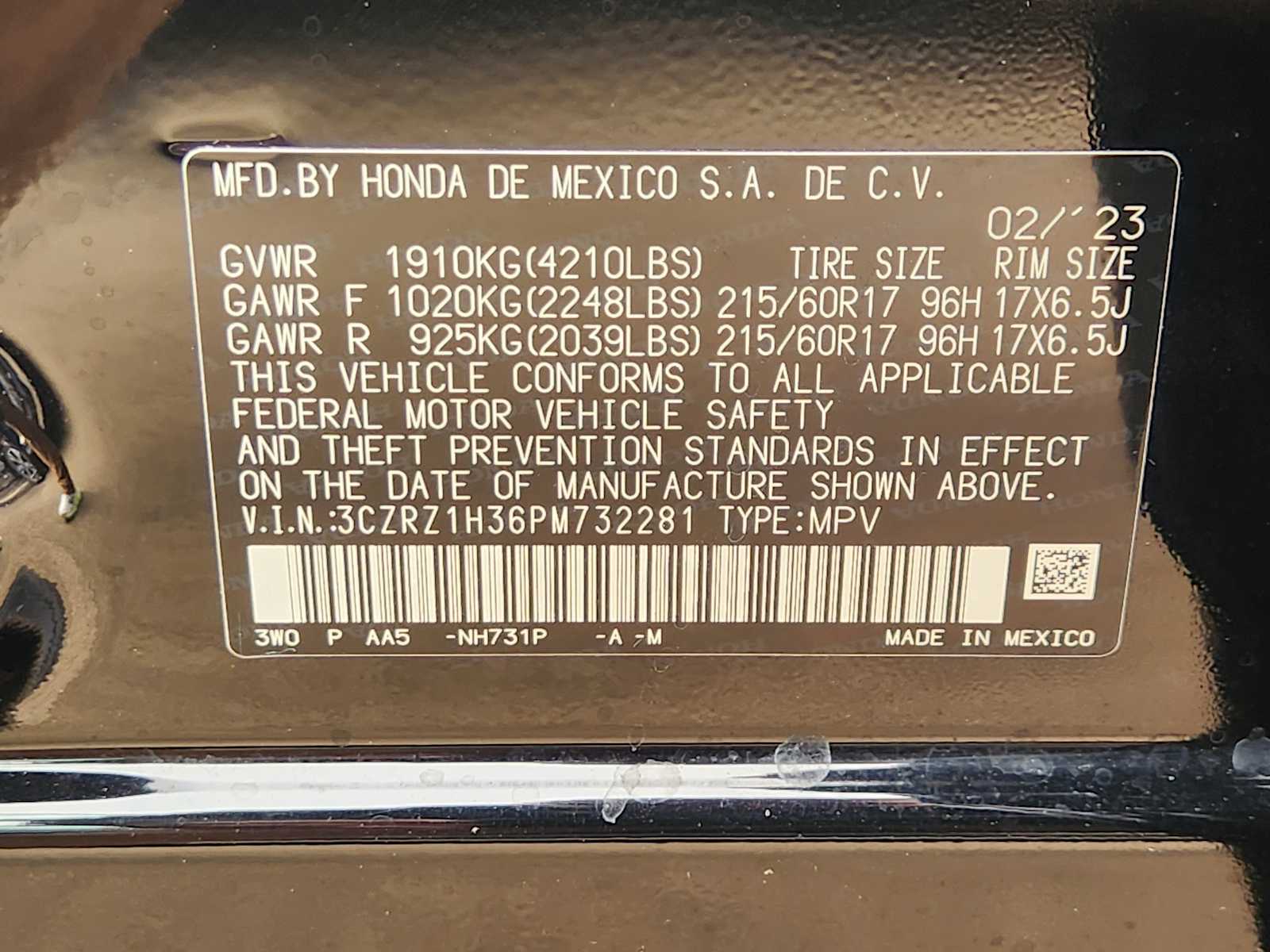 Thumbnail: 2023 Honda HR-V - 21