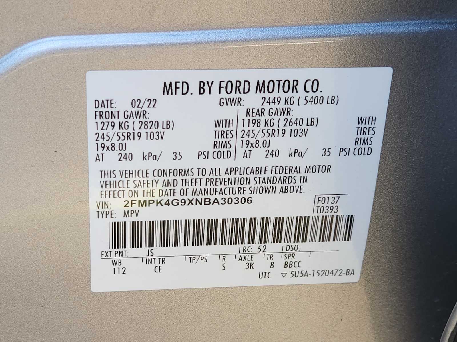 Thumbnail: 2022 Ford Edge - 21