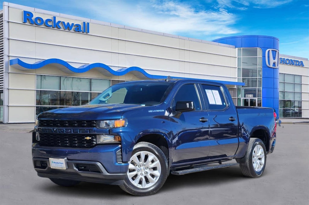 Used 2020 Chevrolet Silverado 1500 Silverado Custom Truck Crew Cab