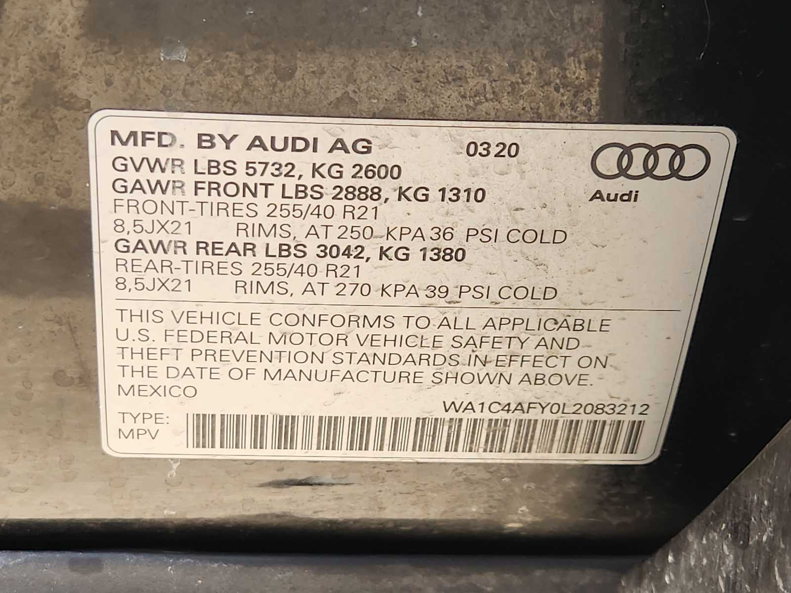 Thumbnail: 2020 Audi SQ5 - 21