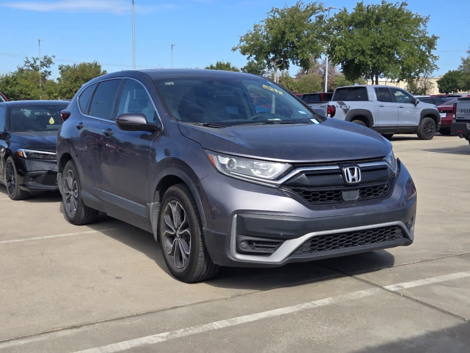 Certified 2022 Honda CR-V EX with VIN 7FARW1H54NE001189 for sale in Rockwall, TX