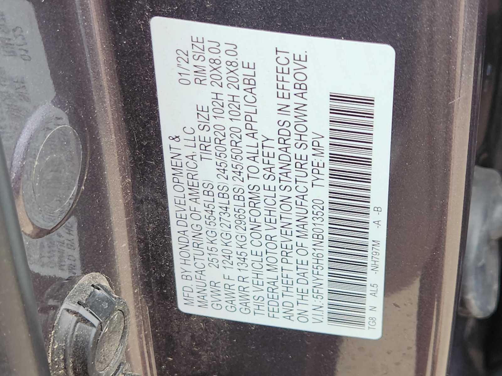 Thumbnail: 2022 Honda Pilot - 21