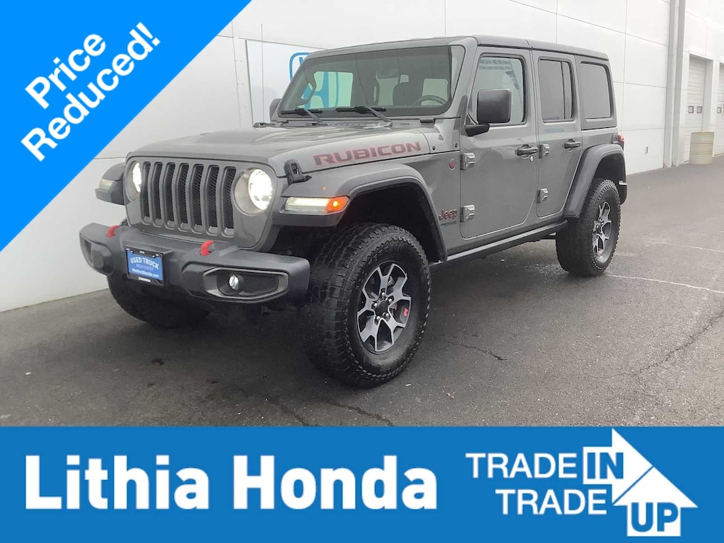 Used 2019 Jeep Wrangler Unlimited Rubicon 4x4 SUV