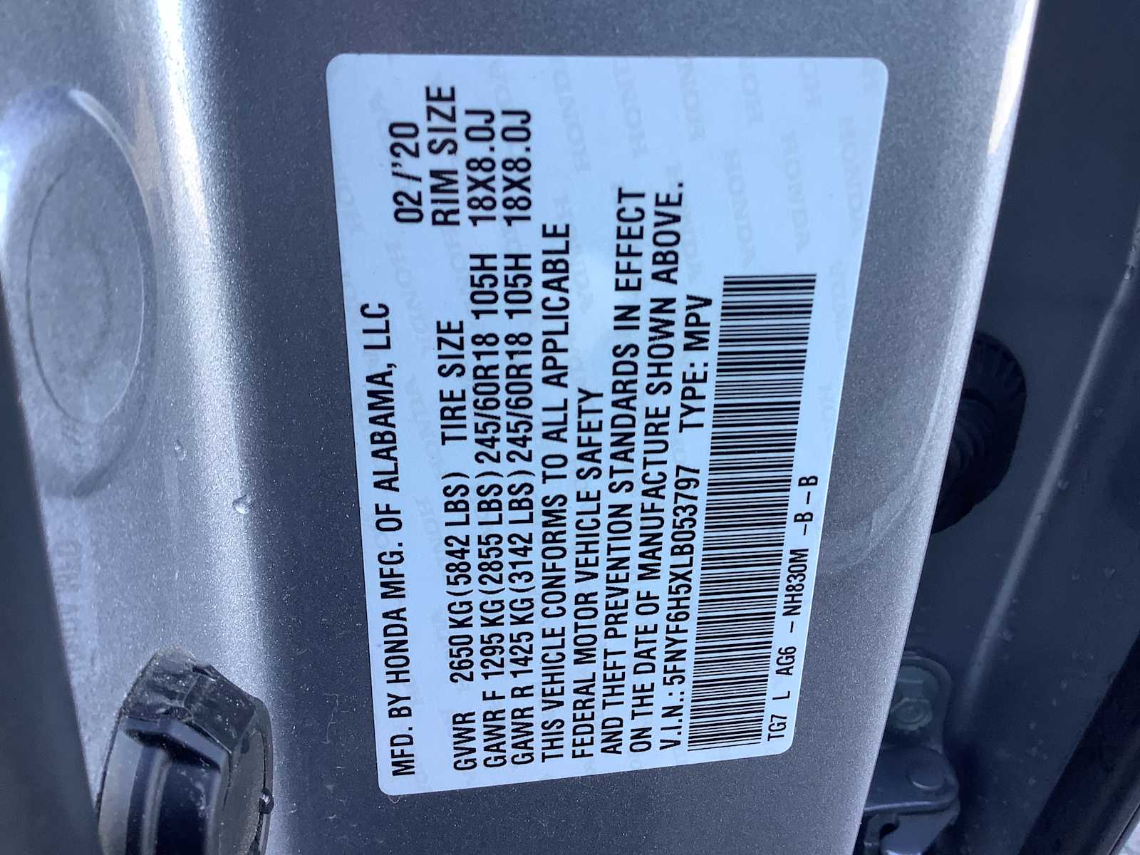 2020 Honda Pilot EX-L - Photo 21