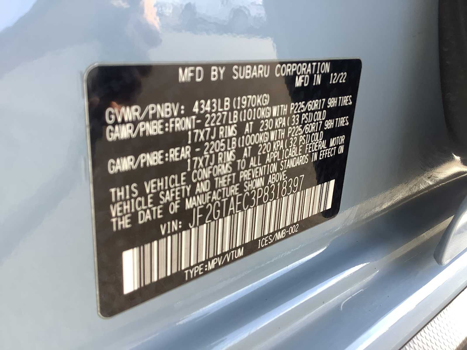 Thumbnail: 2023 Subaru Crosstrek - 21