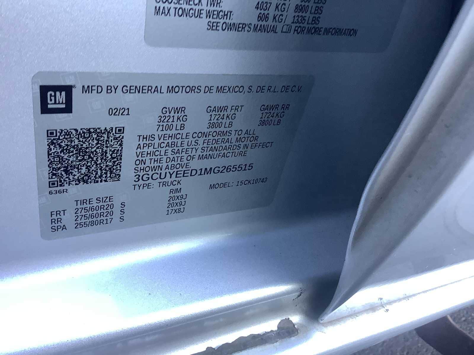 Thumbnail: 2021 Chevrolet Silverado 1500 - 22