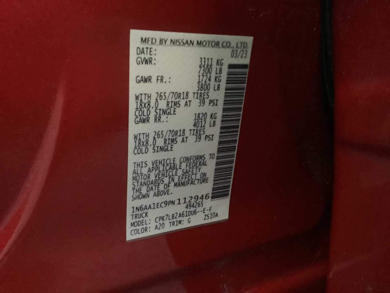 Thumbnail: 2023 Nissan Titan - 21