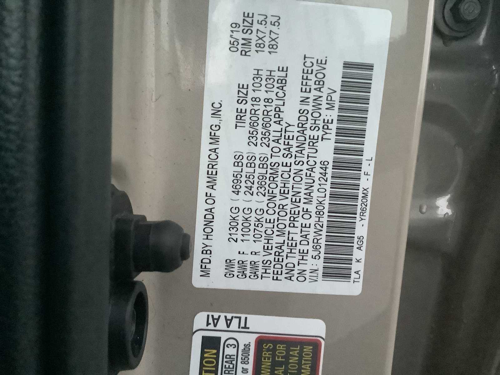 Thumbnail: 2019 Honda CR-V - 21