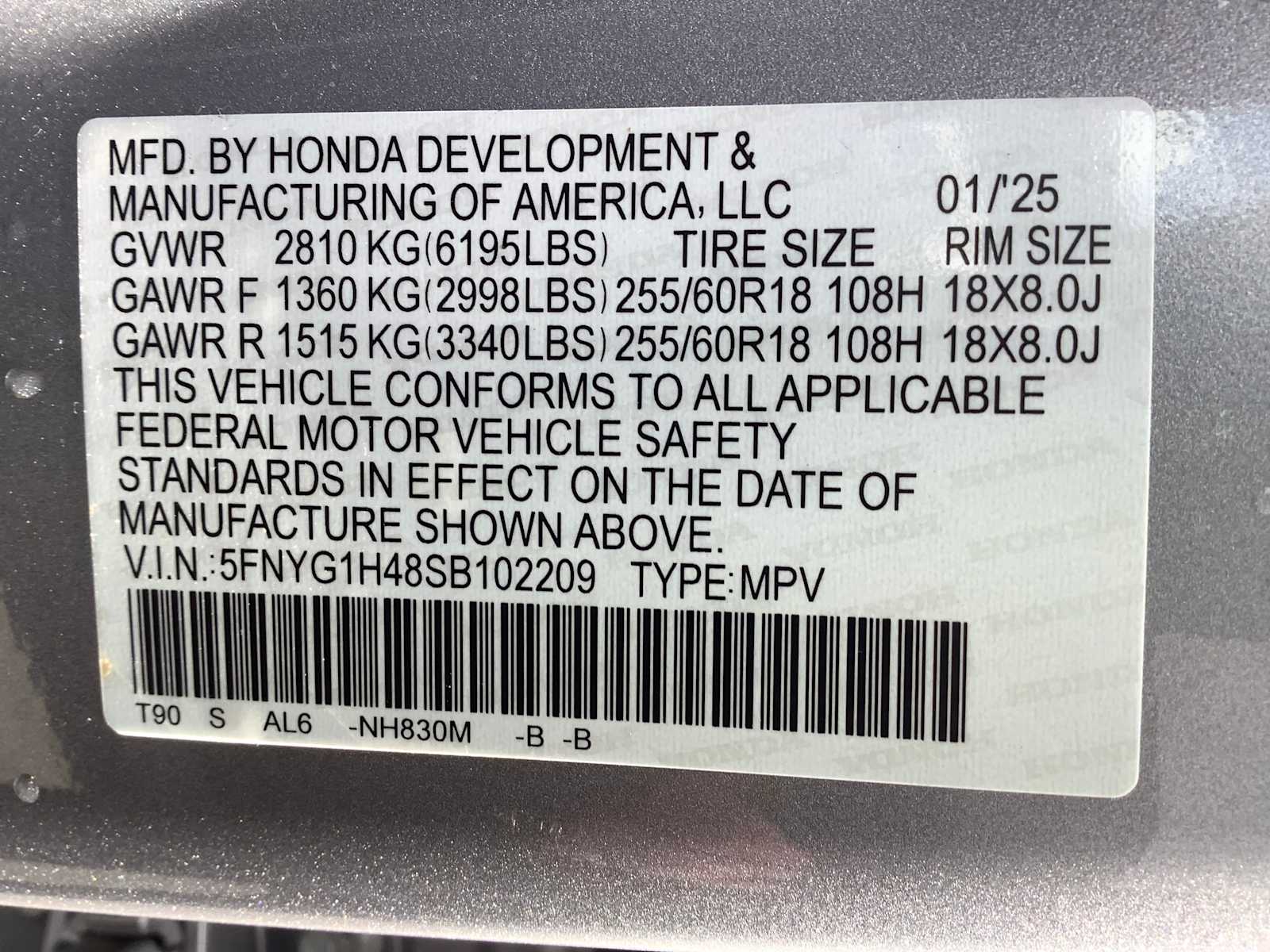 Thumbnail: 2025 Honda Pilot - 22