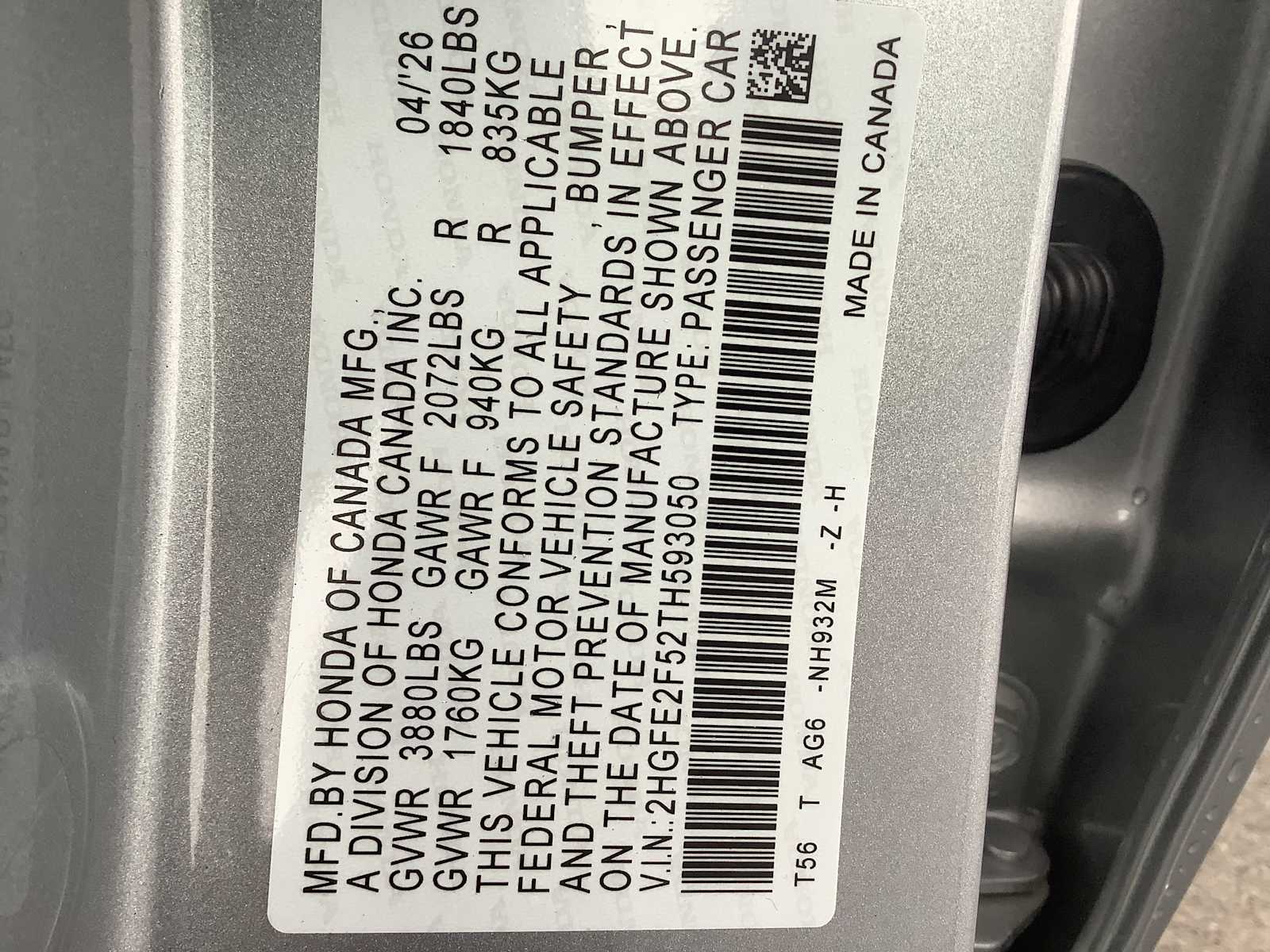 Thumbnail: 2026 Honda Civic - 21