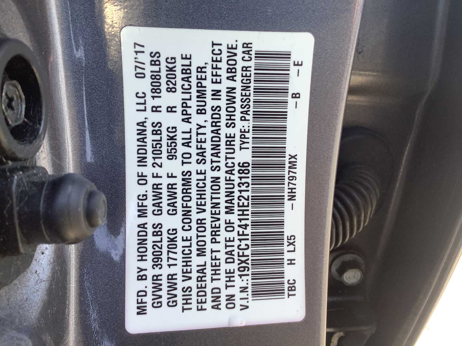 2017 Honda Civic EX-T - Photo 21