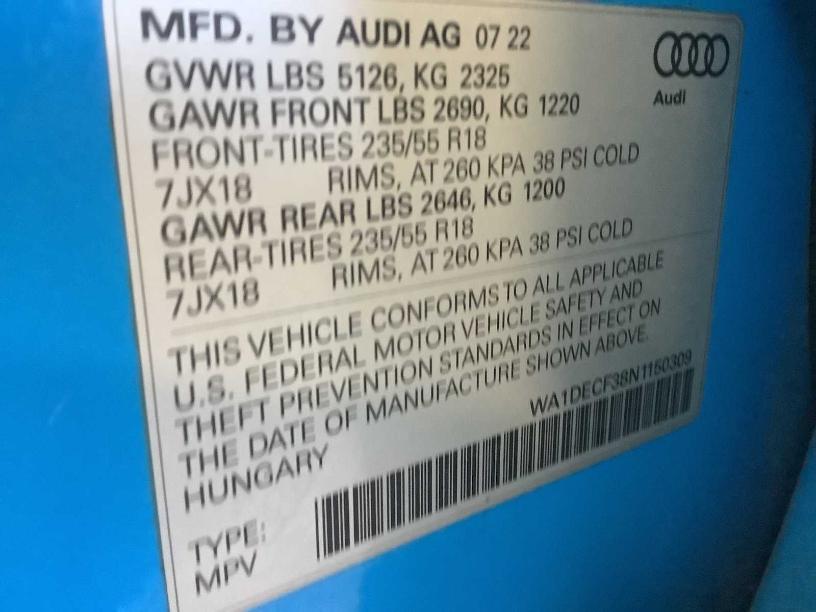 2022 Audi Q3 S Line Premium - Photo 21