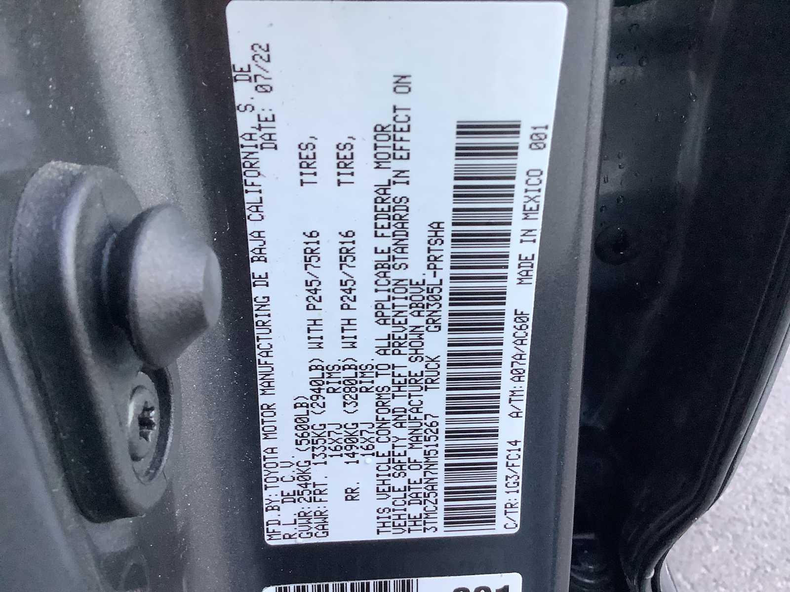 Thumbnail: 2022 Toyota Tacoma - 21