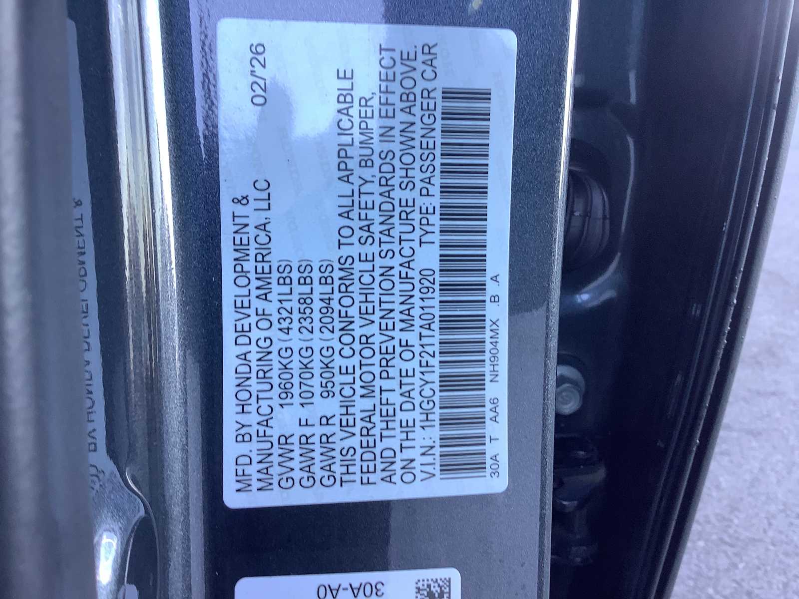 Thumbnail: 2026 Honda Accord - 21