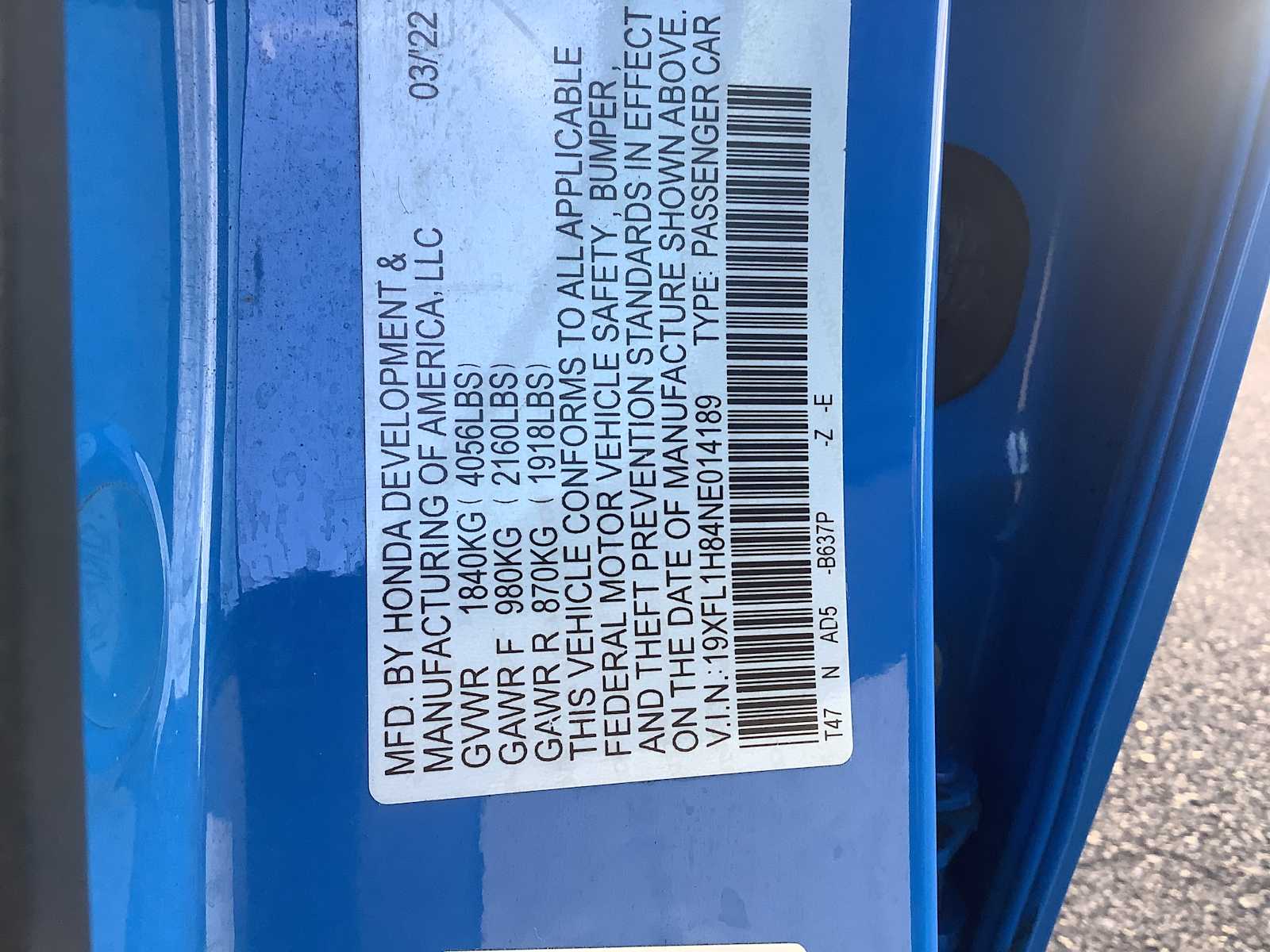 Thumbnail: 2022 Honda Civic - 21