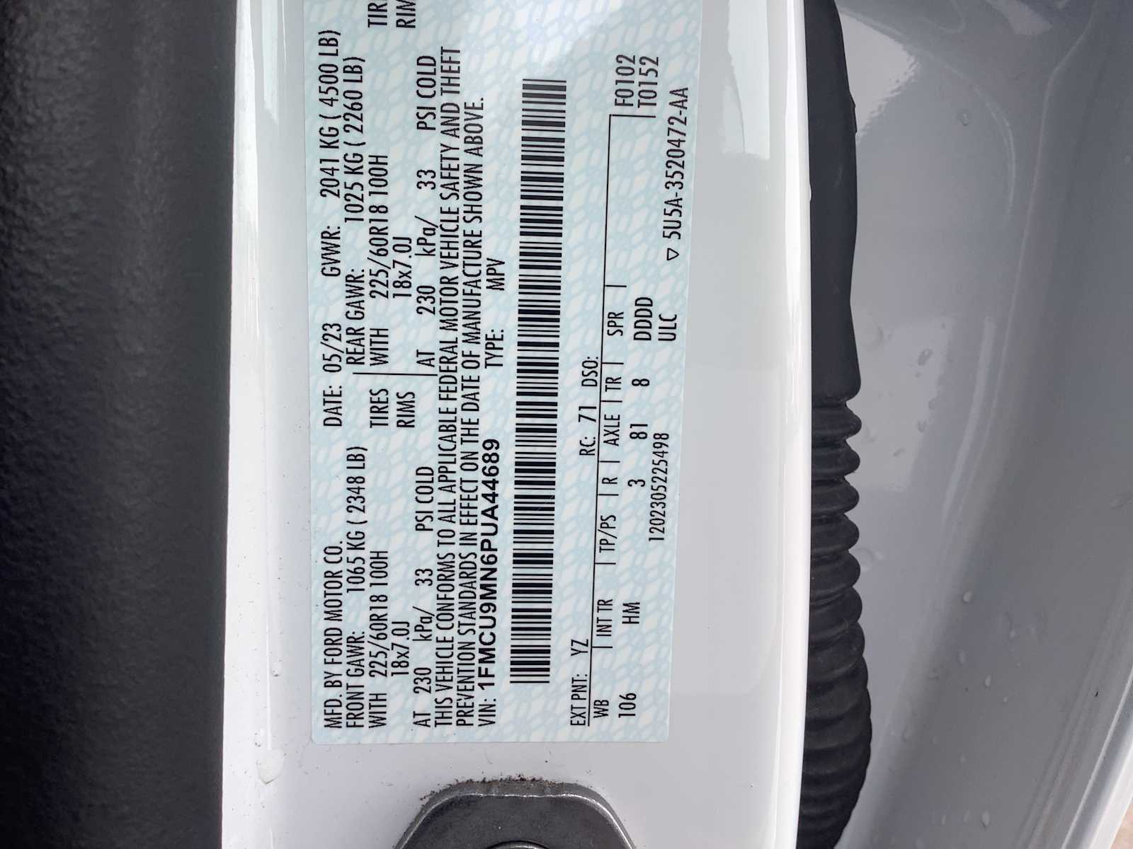 Thumbnail: 2023 Ford Escape - 21