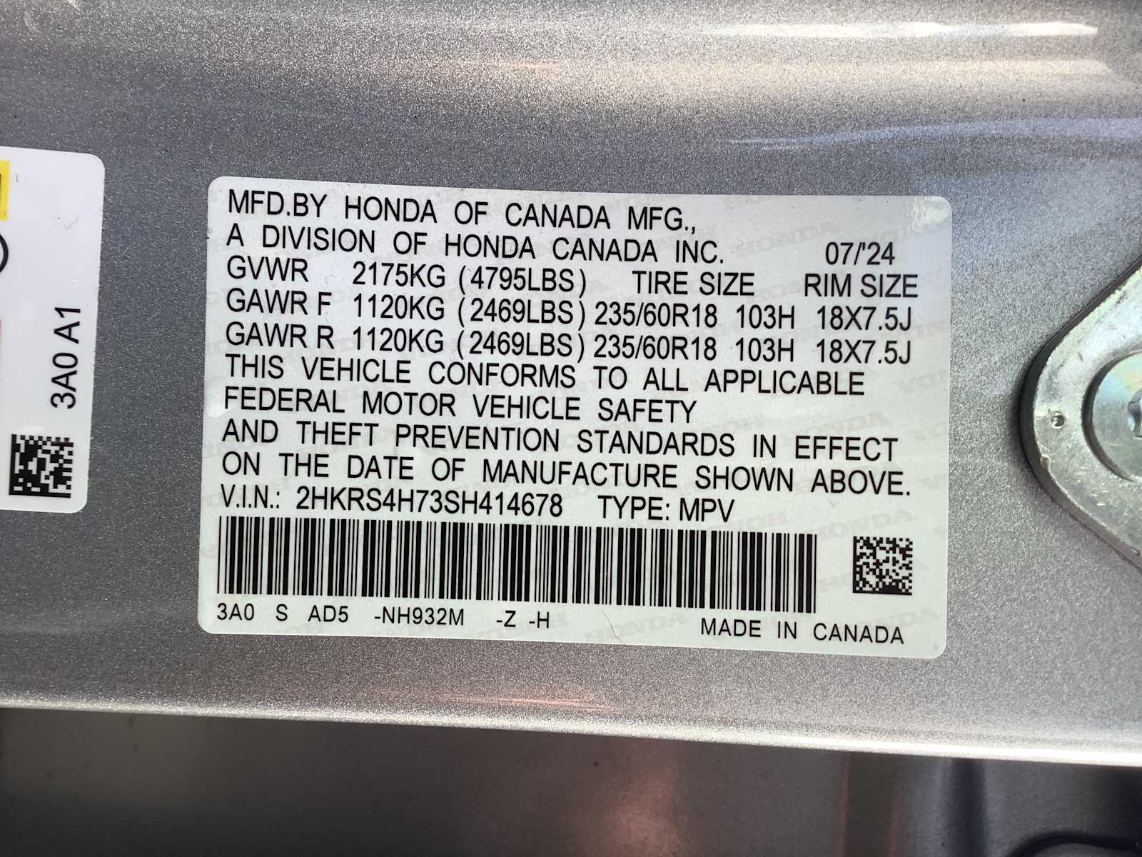 2025 Honda CR-V EX-L - Photo 21