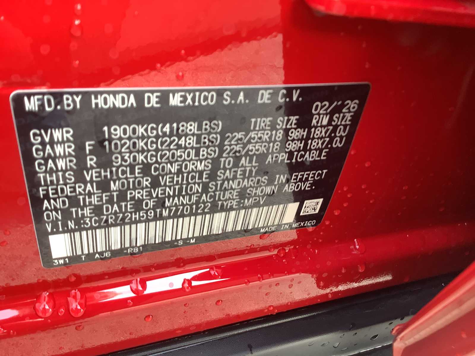 Thumbnail: 2026 Honda HR-V - 21