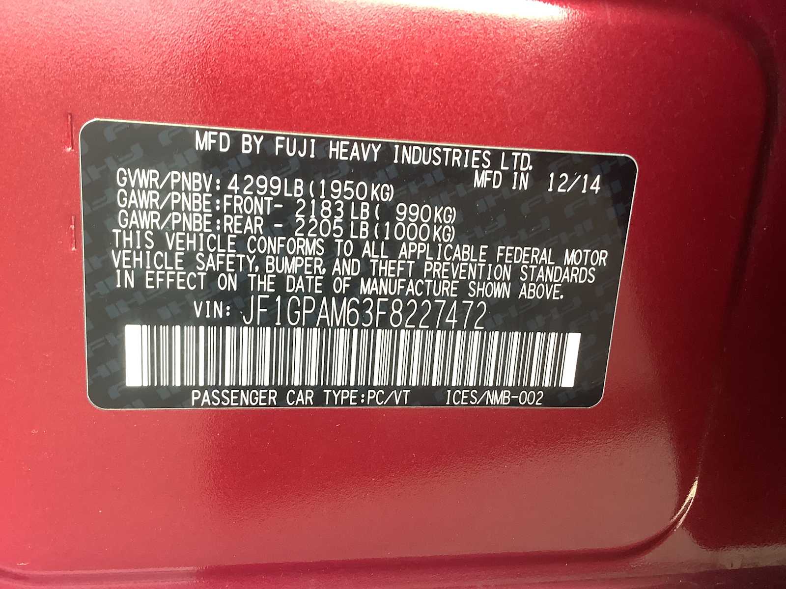 Thumbnail: 2015 Subaru Impreza - 21