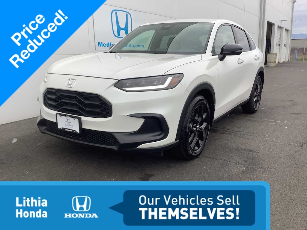 Certified 2025 Honda HR-V Sport SUV