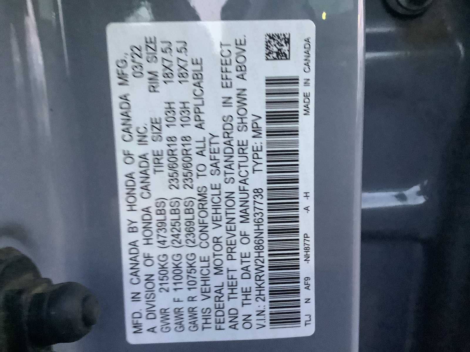 2022 Honda CR-V EX-L - Photo 21