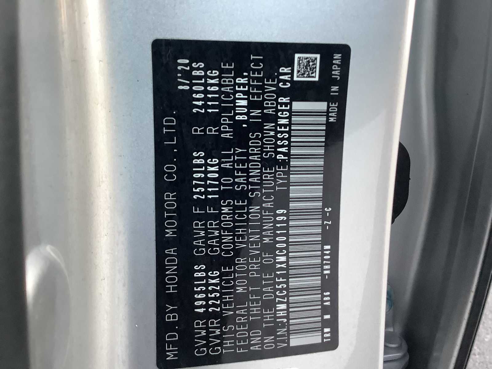 Thumbnail: 2021 Honda Clarity - 21