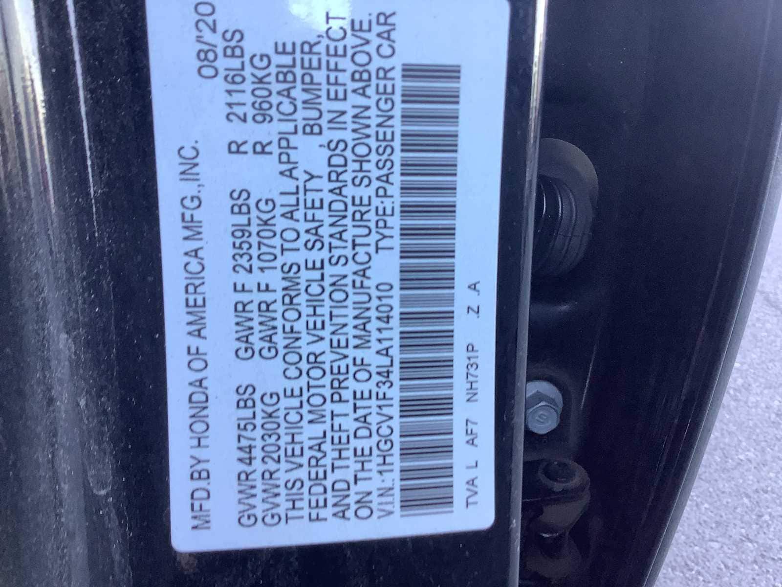 2020 Honda Accord Sport - Photo 21