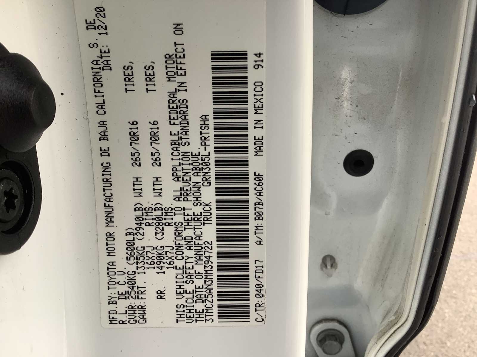 Thumbnail: 2021 Toyota Tacoma - 21