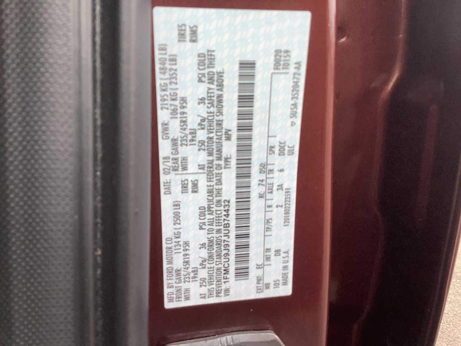 Thumbnail: 2018 Ford Escape - 21