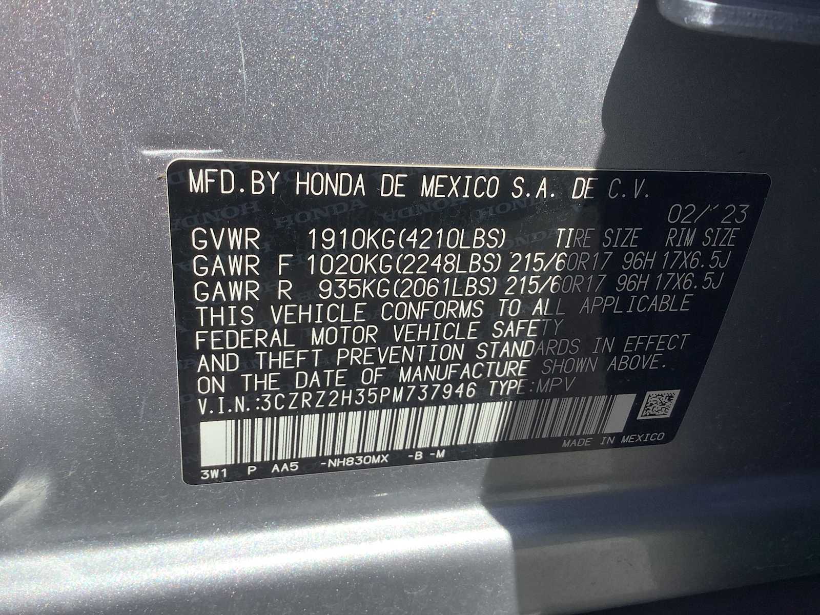 Thumbnail: 2023 Honda HR-V - 21