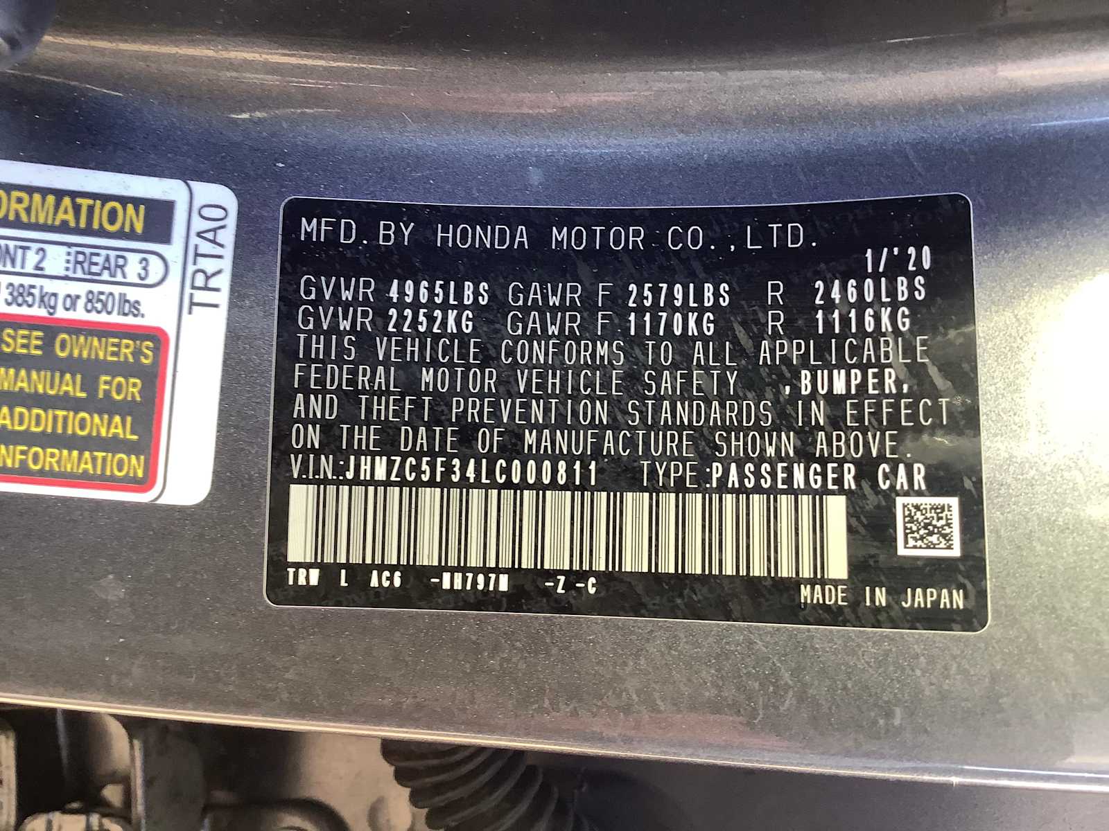 Thumbnail: 2020 Honda Clarity - 22