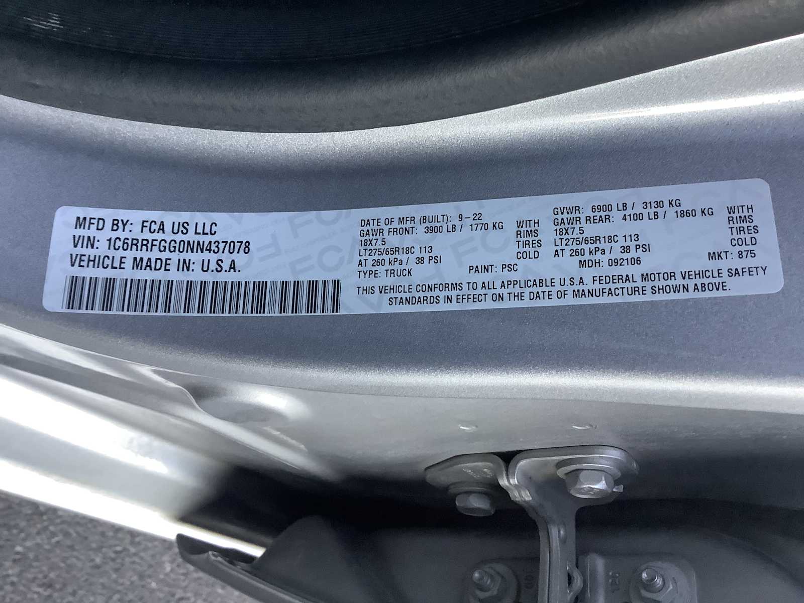 Thumbnail: 2022 RAM 1500 - 21