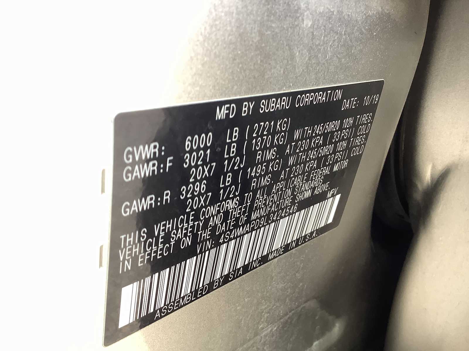 Thumbnail: 2020 Subaru Ascent - 21