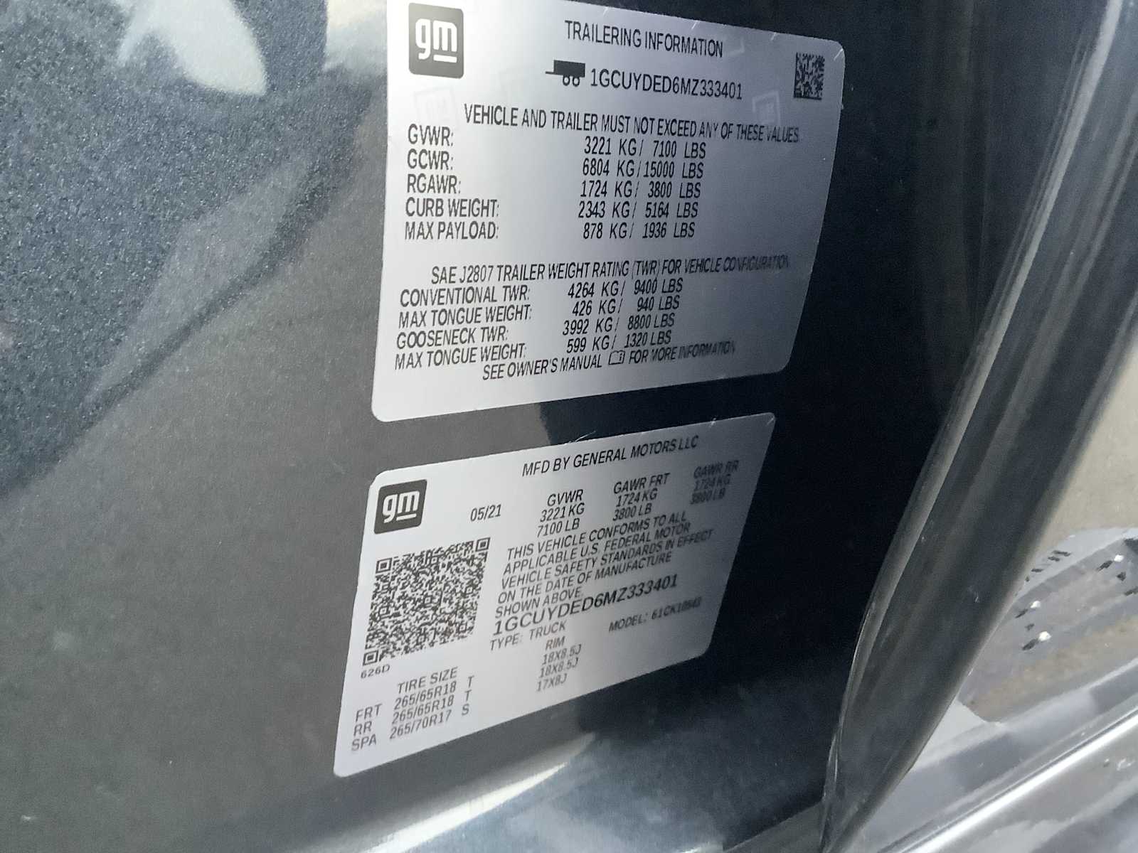 Thumbnail: 2021 Chevrolet Silverado 1500 - 21