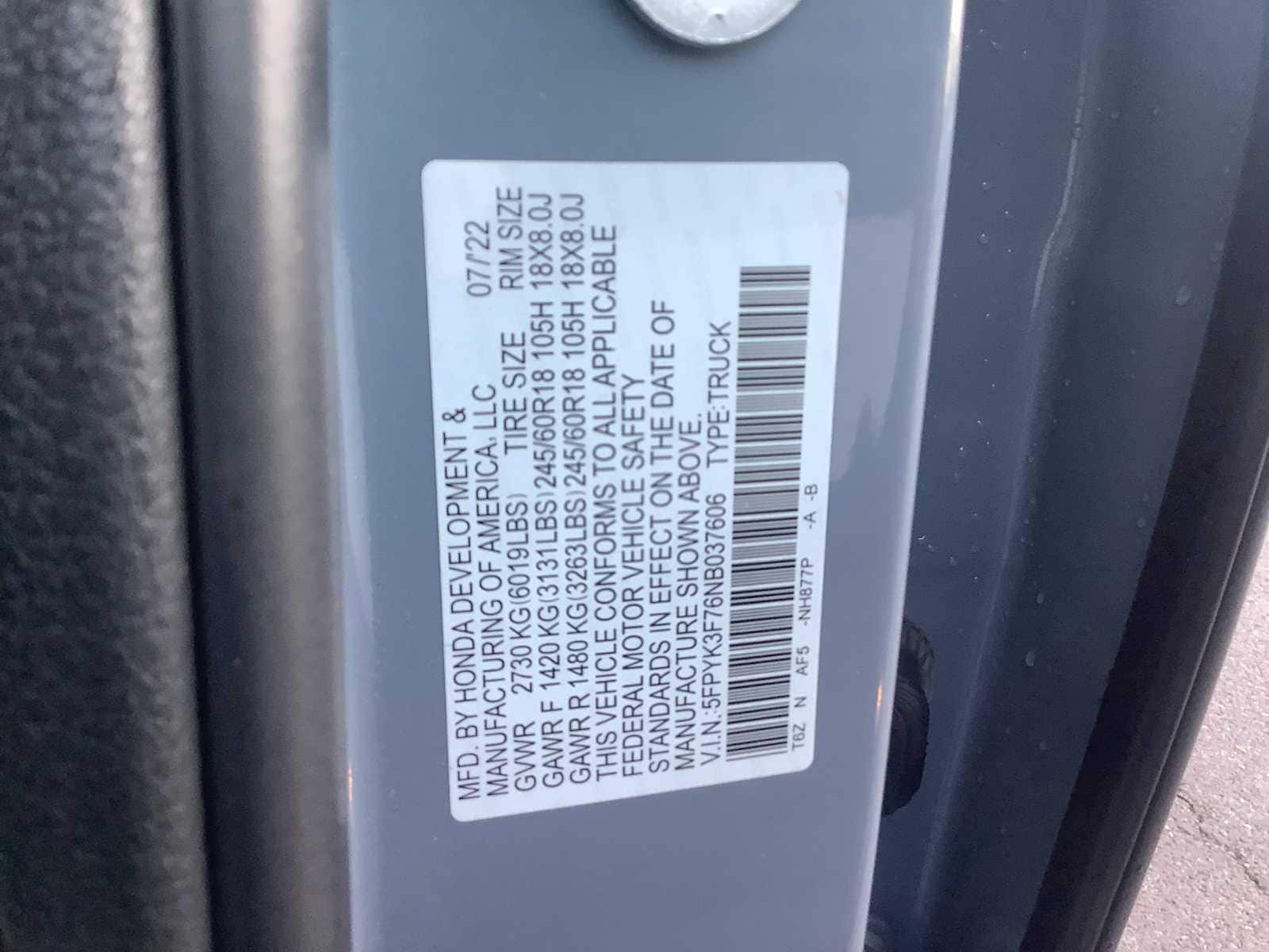 Thumbnail: 2022 Honda Ridgeline - 21