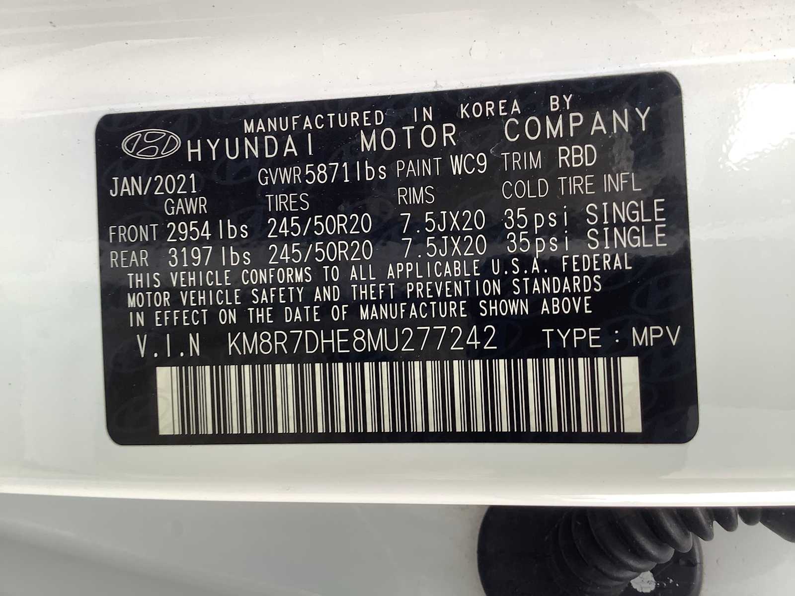 Thumbnail: 2021 Hyundai Palisade - 21