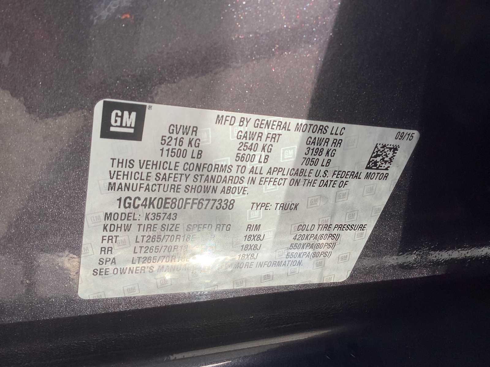 Thumbnail: 2015 Chevrolet Silverado 3500 - 21