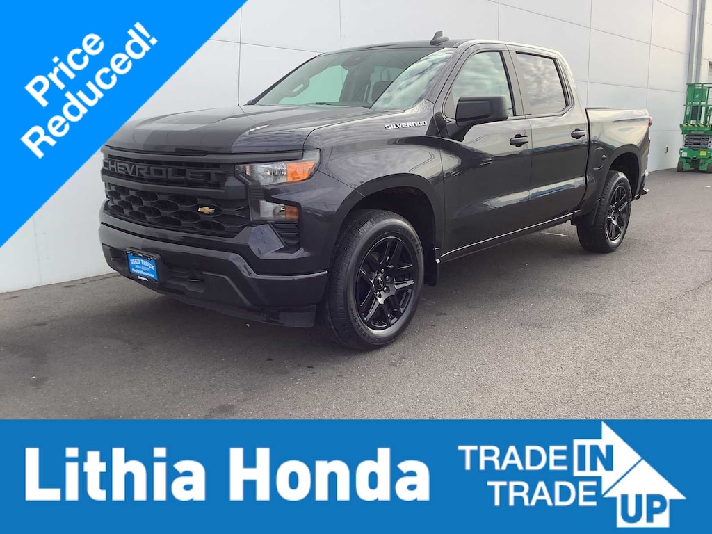 Used 2022 Chevrolet Silverado 1500 Custom Truck Crew Cab