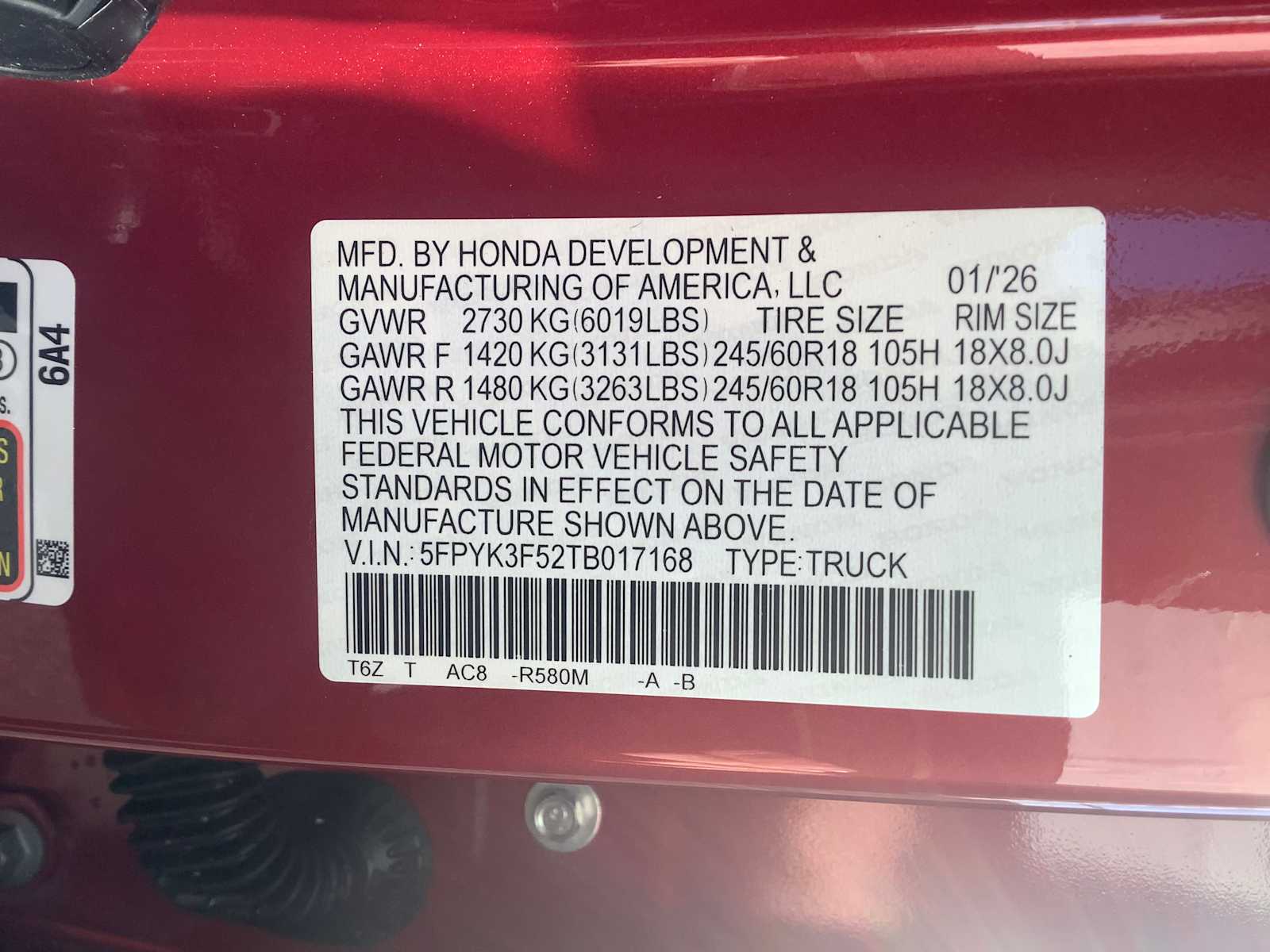 Thumbnail: 2026 Honda Ridgeline - 21