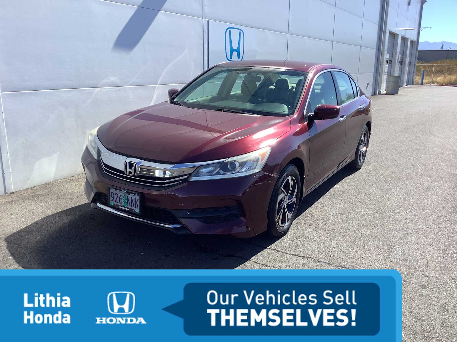 2016 Honda Accord LX -
                Medford, OR