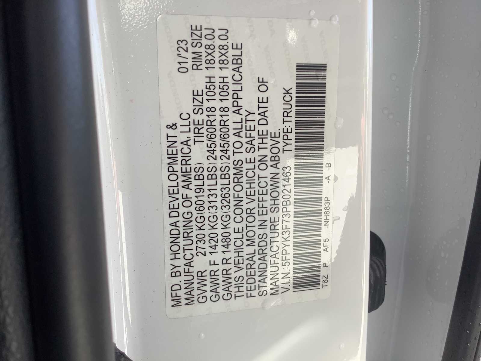 Thumbnail: 2023 Honda Ridgeline - 20