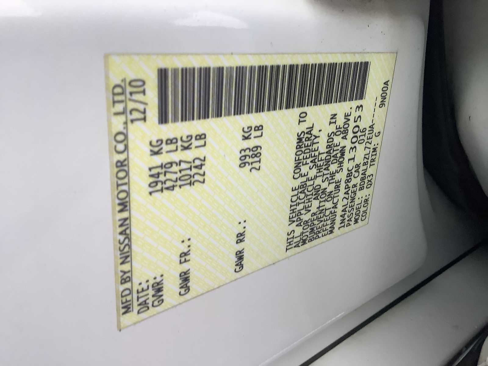 Thumbnail: 2011 Nissan Altima - 21