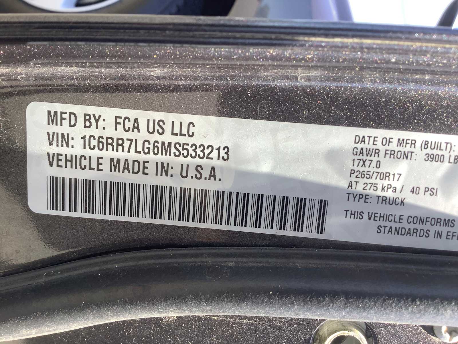 Thumbnail: 2021 RAM 1500 - 20